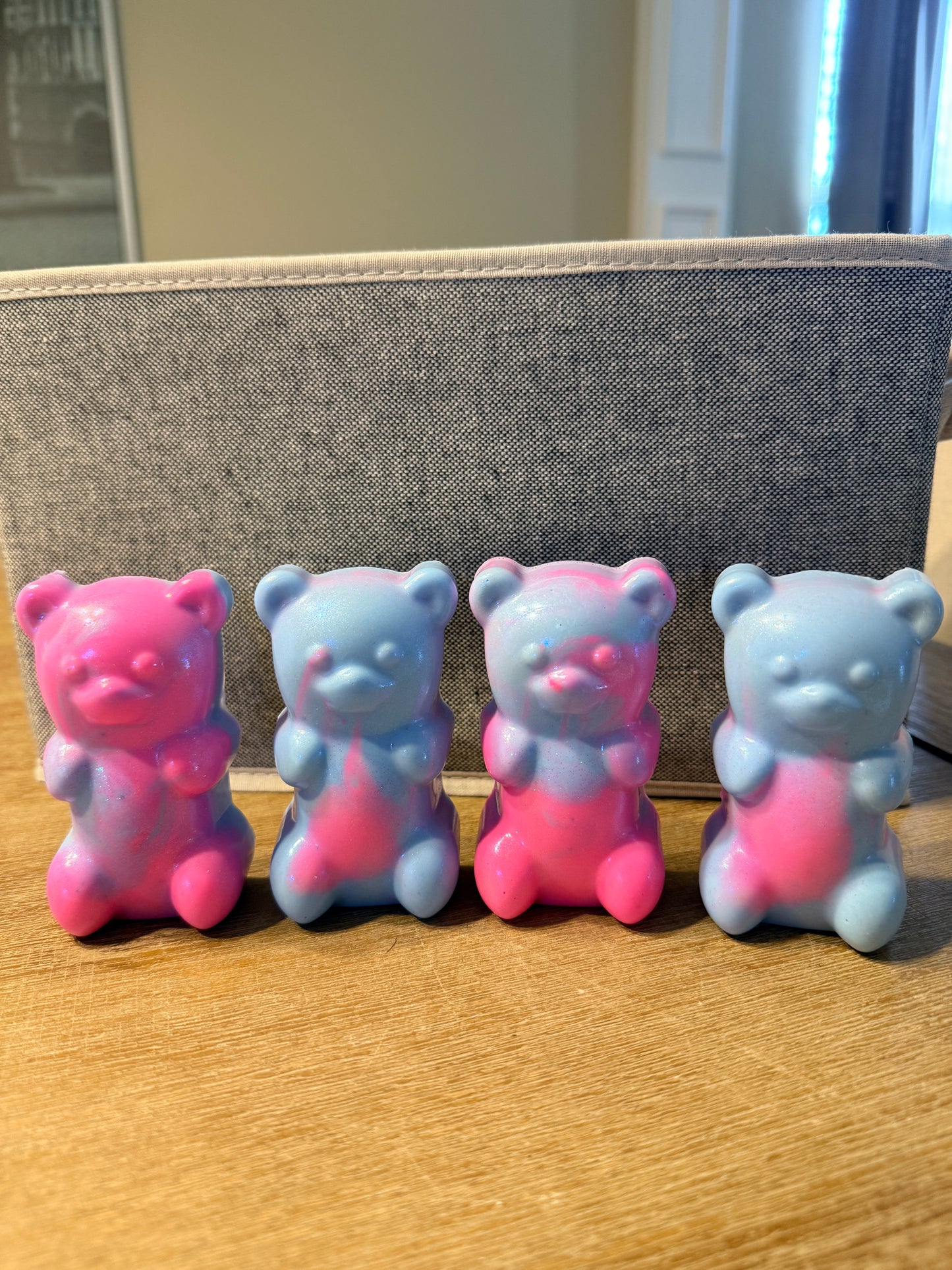 Bubble Gum Scented Gummy Bears Goat Milk Soap