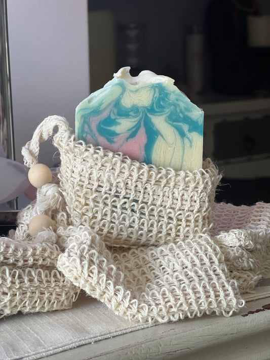 Exfoliating Soap Pouch