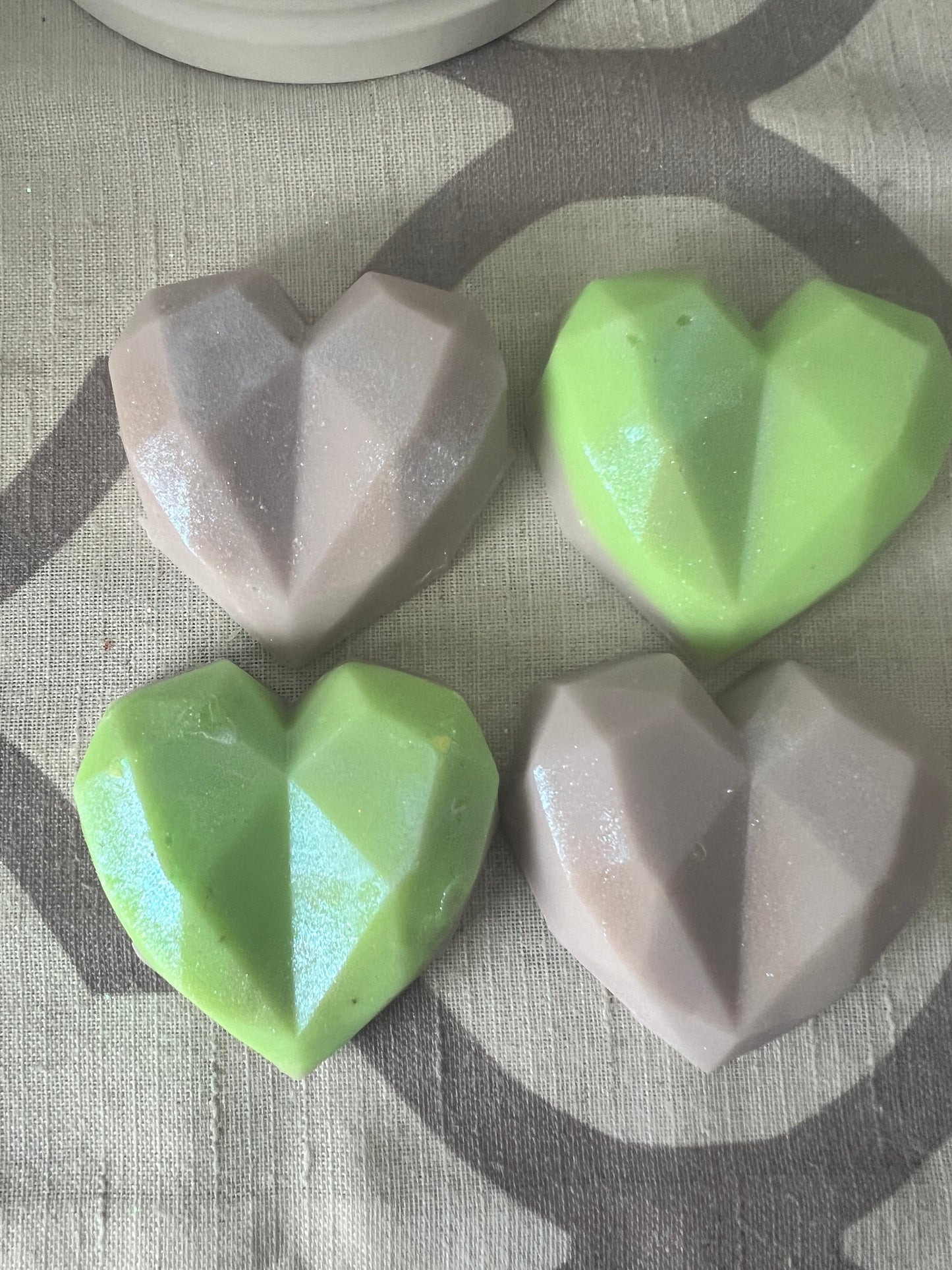 Lavender & Eucalyptus Diamond Heart