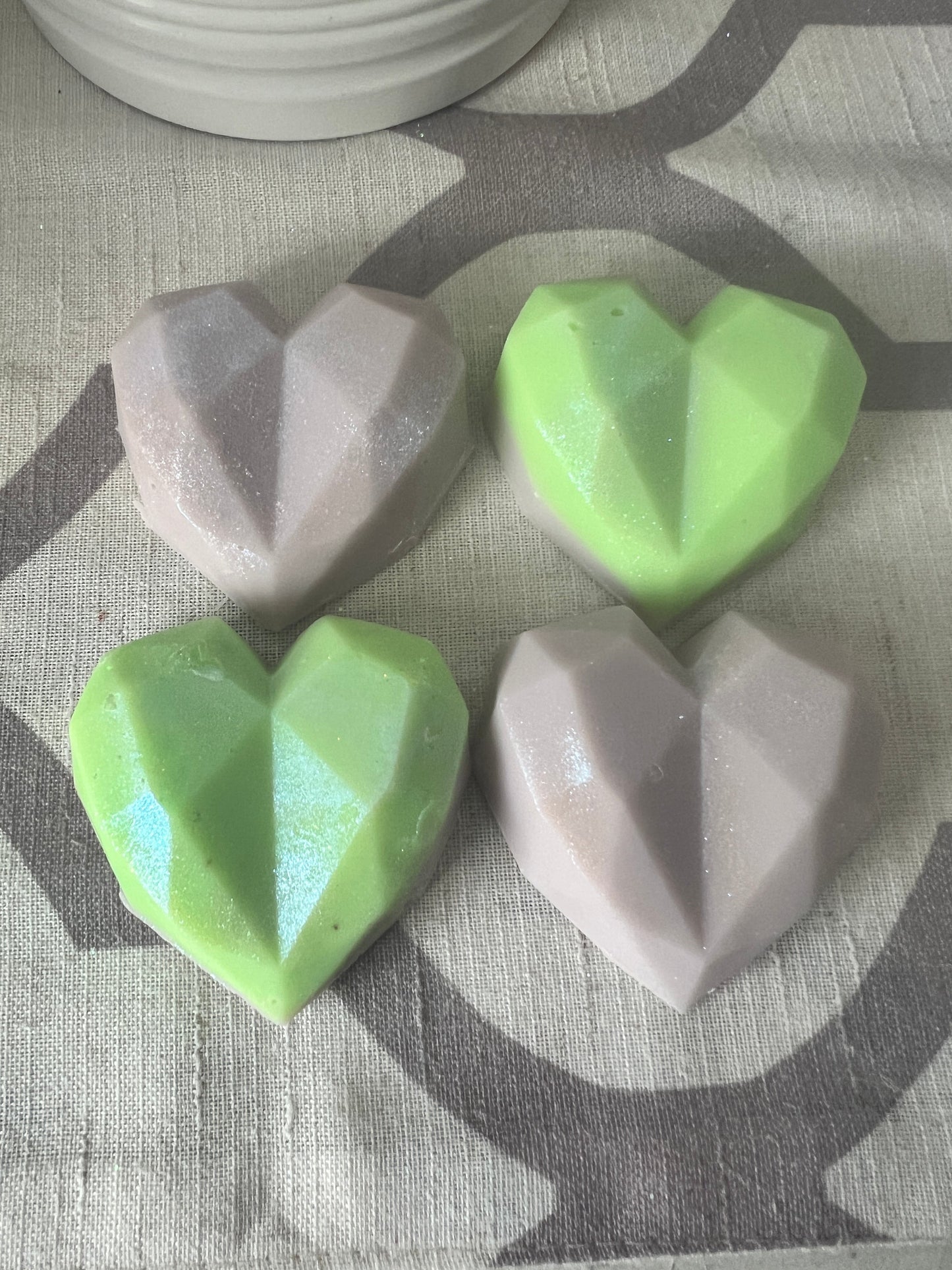 Lavender & Eucalyptus Diamond Heart